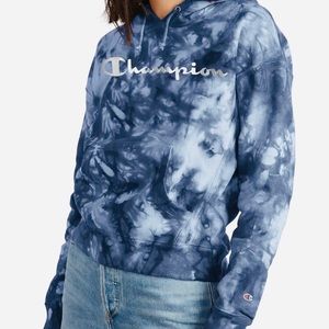 (NWOT) Champion Reverse Weave Tie-Dye Sweatshirt